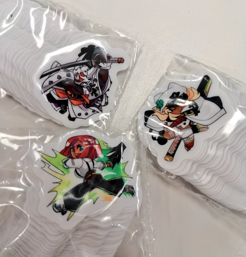 Image of GUILTY GEAR: 1.5" Stickers