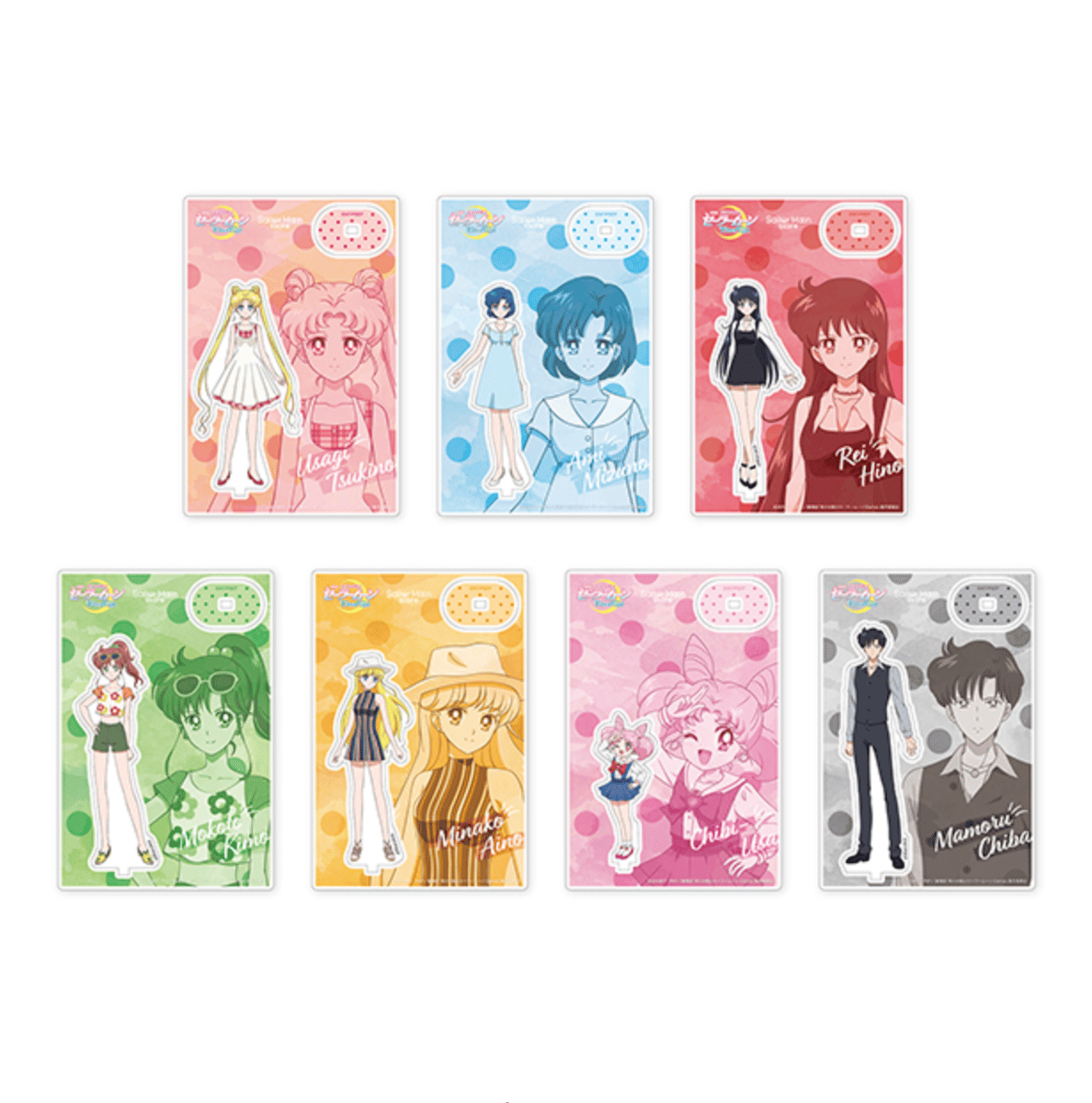 Sailor Moon Crystal Eyelash Prism Series Set 2