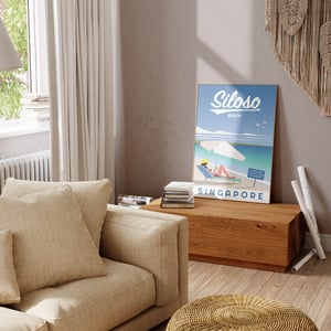 Image of Siloso Beach Singapore Poster