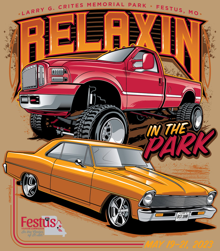 Image of Relaxin' In The Park 2023 Event Shirts