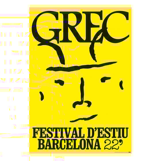 Image of GREC POSTER 100x70cm