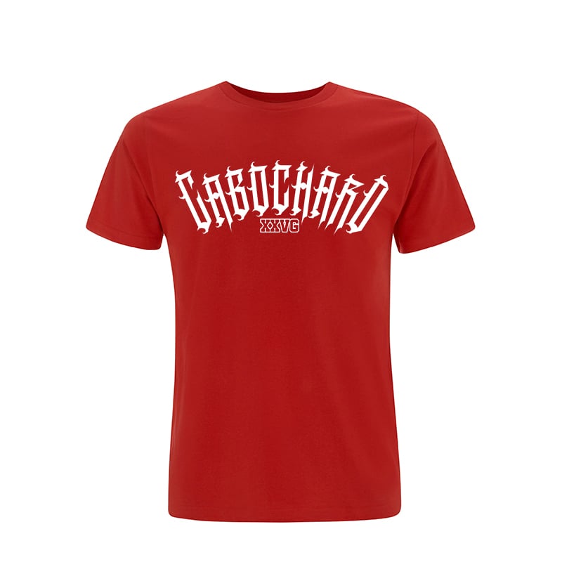 Image of TEE-SHIRT ROUGE - LETTER