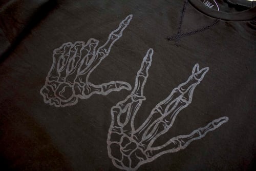 Image of LW BLACK CREWNECK