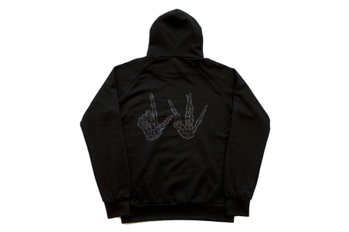 Image of LW BLACK HOODIE