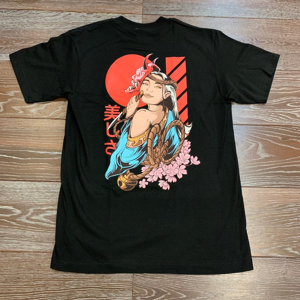 Image of Sakura Princess Black Men's T-shirt