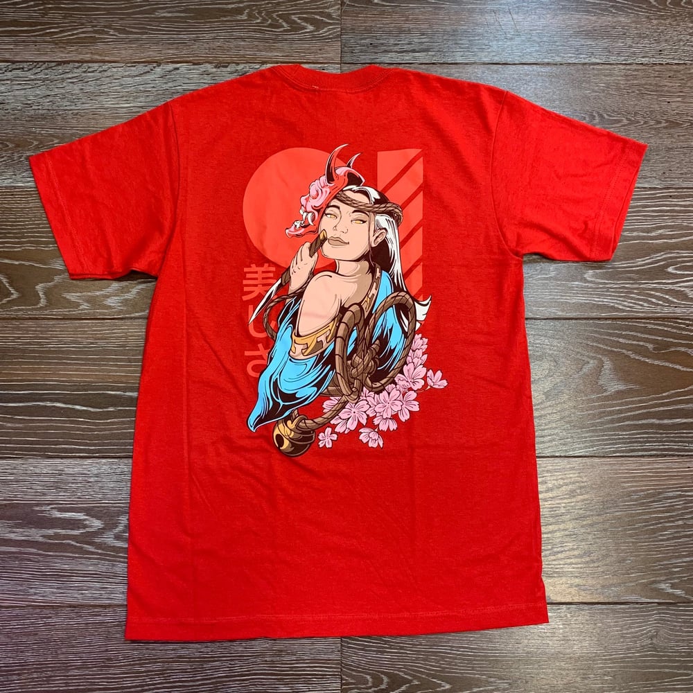 Image of Sakura Princess Red Men's T-shirt