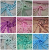 Image 4 of Iridescent Chiffon/Silk Blend (2)