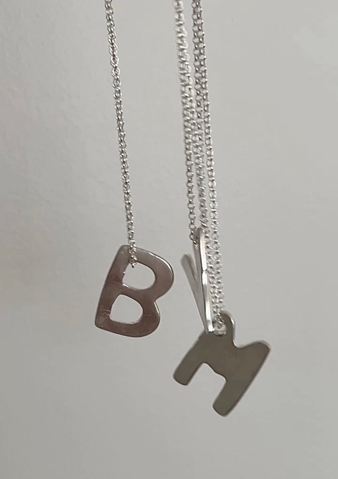 Image of letter necklace 