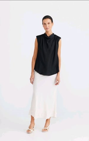 Image of Jana Top. Black. By Brave and True Label.