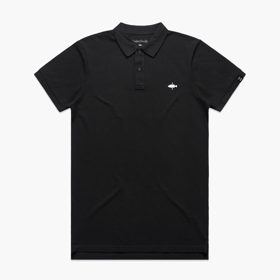 Image of Trophy Mark Polo (BLACK)