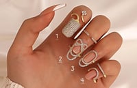 Manicure Ring, Party Trend Jewelry (1 Pc)