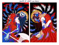 Image 4 of  Horror Saints Prints - Vengeance, Wrath & Mercy 