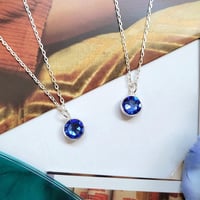 Image 2 of Blue Sapphire Necklace