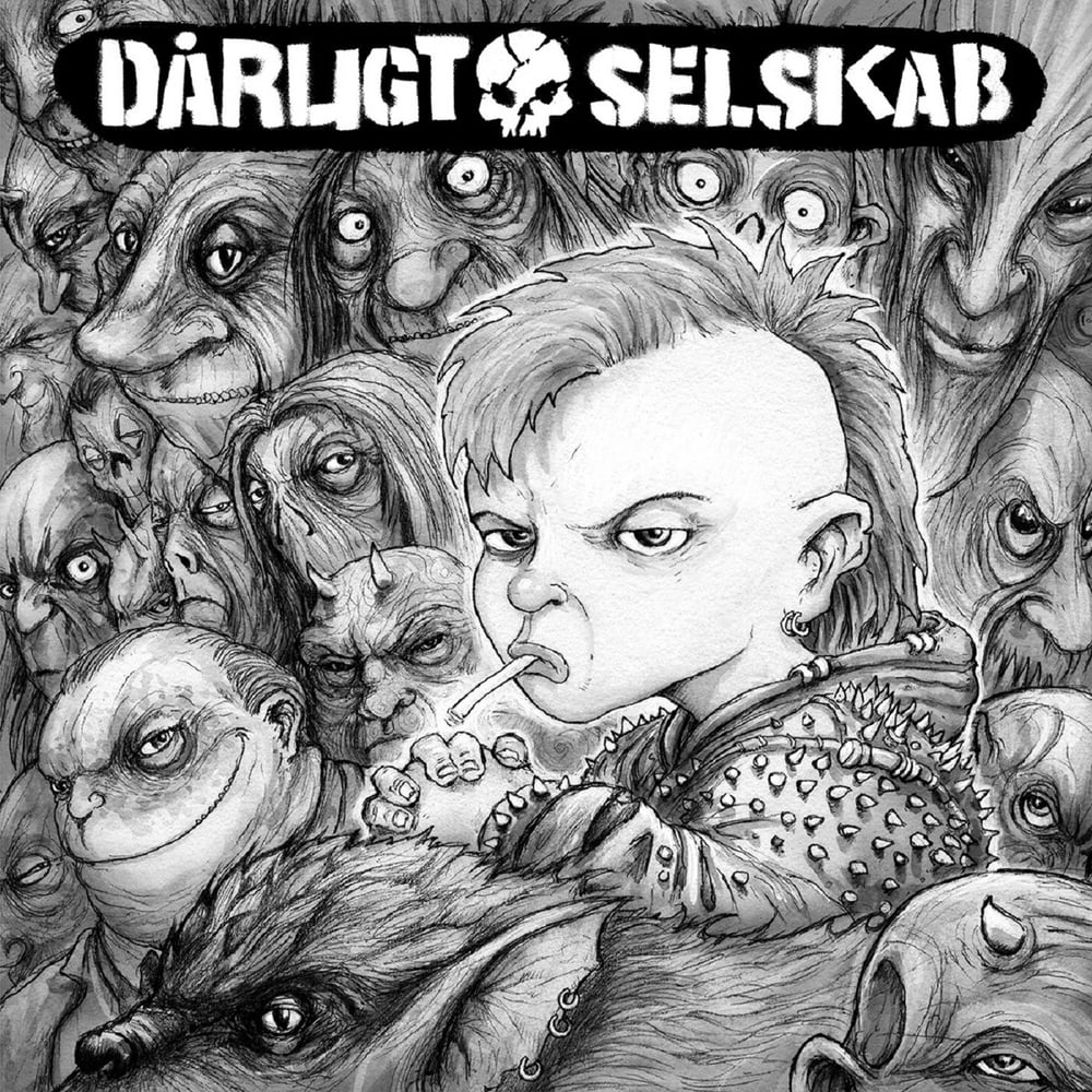 Image of DÅRLIGT SELSKAB "Hægtet af" 12"