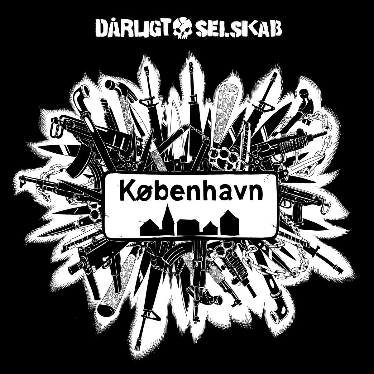 Image of DÅRLIGT SELSKAB "København" LP