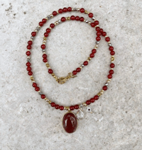 Image 1 of Collier SINAN // Cornaline
