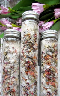 Image 1 of COLD & FLU HERBAL TEA BATH SOAK