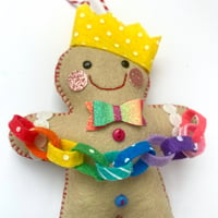Image 3 of Gingerbread Man Party Time decoration made to order
