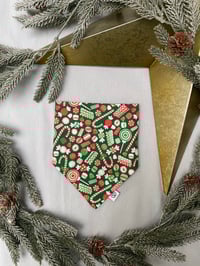Image 2 of Xmas Candy / Sweeter Than a Candy Cane REVERSIBLE bandana 
