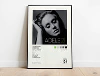 Image 1 of Adele - 21 Album Cover Poster
