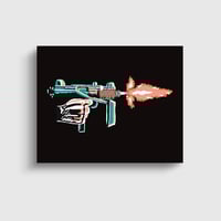 Werewolf Mac Attack Print (Blem)