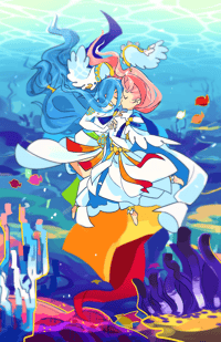 FE: Fates Azura x Felicia Pride Print