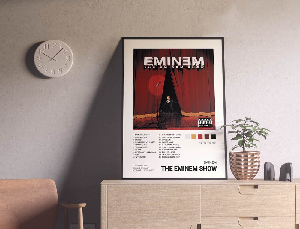 Eminem - The Eminem Show Album Cover Poster