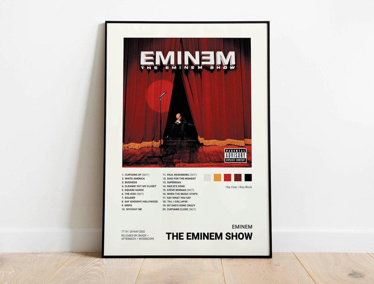 Eminem - Eminem Show Album Cover | Architeg Prints