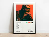 Image 1 of Post Malone - Stoney Album Cover Poster