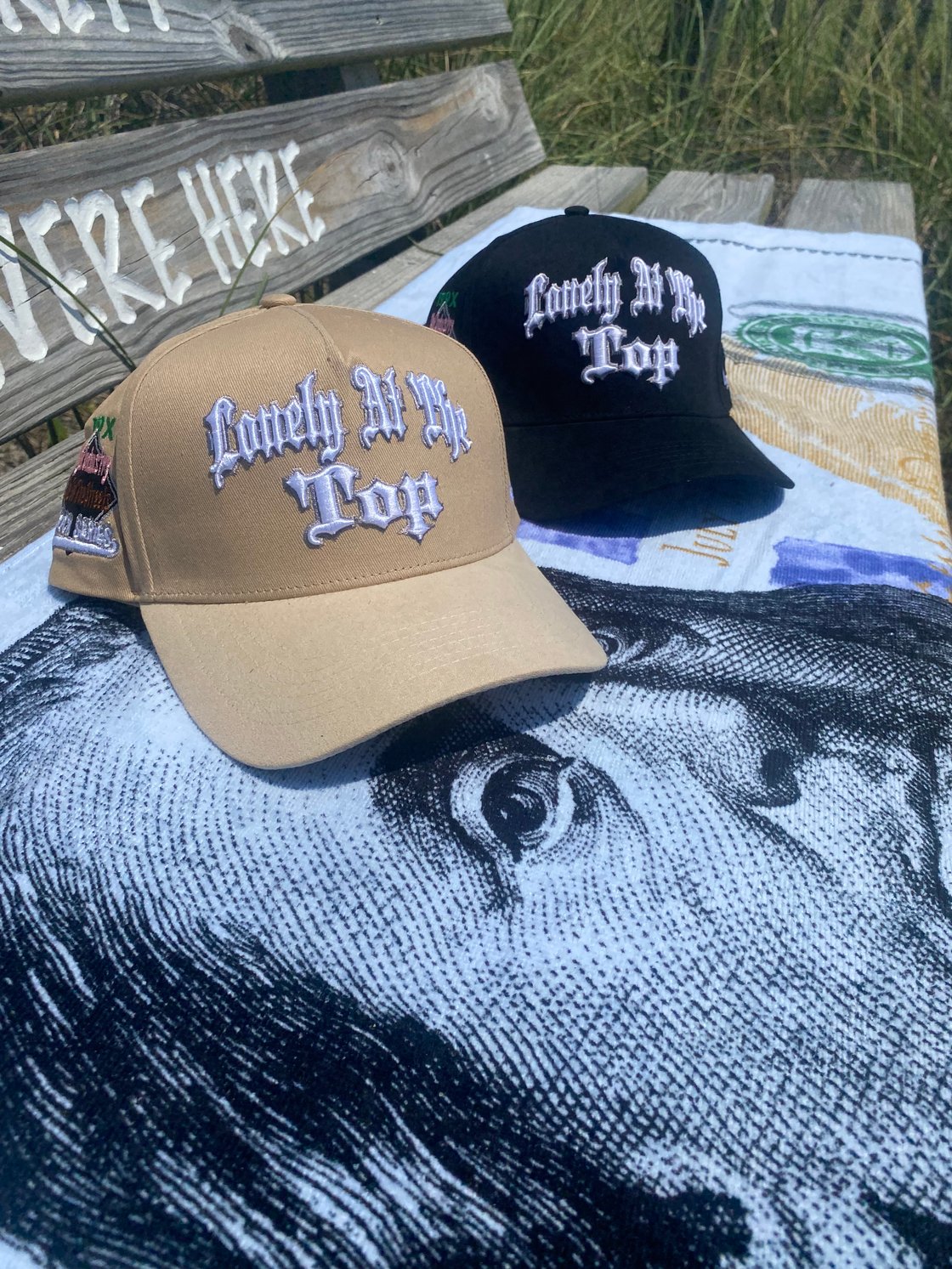Image of L.A.T.T Suede SNAPBACK ( TAN )