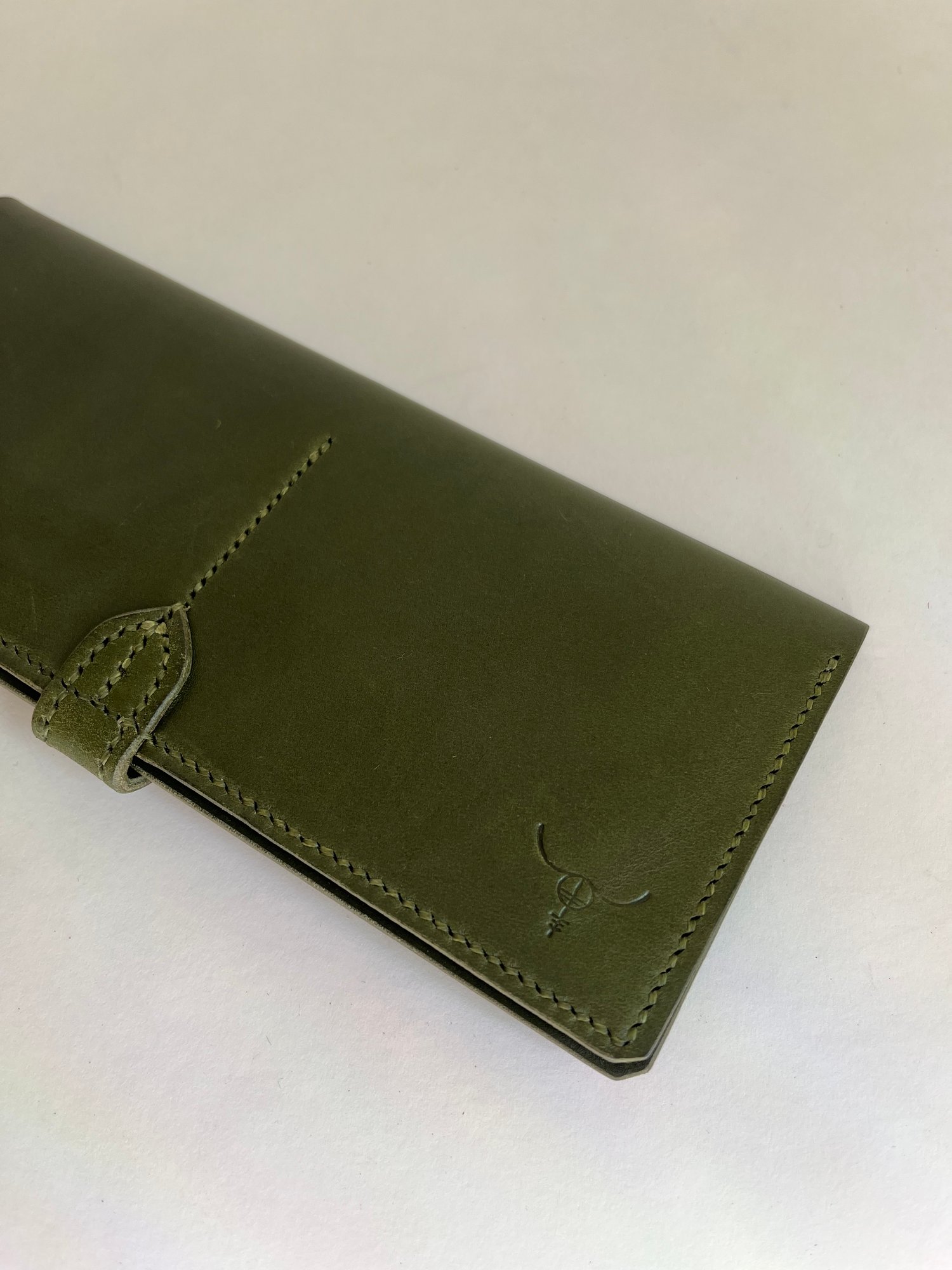 Image of Olive Buttero Long Wallet