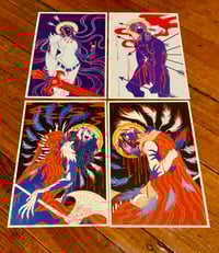 Image 5 of  Horror Saints Prints - Vengeance, Wrath & Mercy 