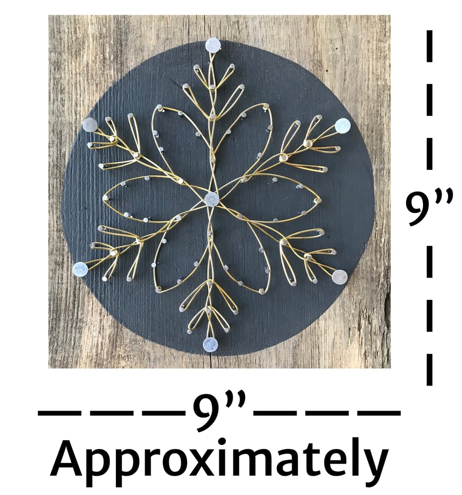 Image of Large  “Sparkle” Snowflake