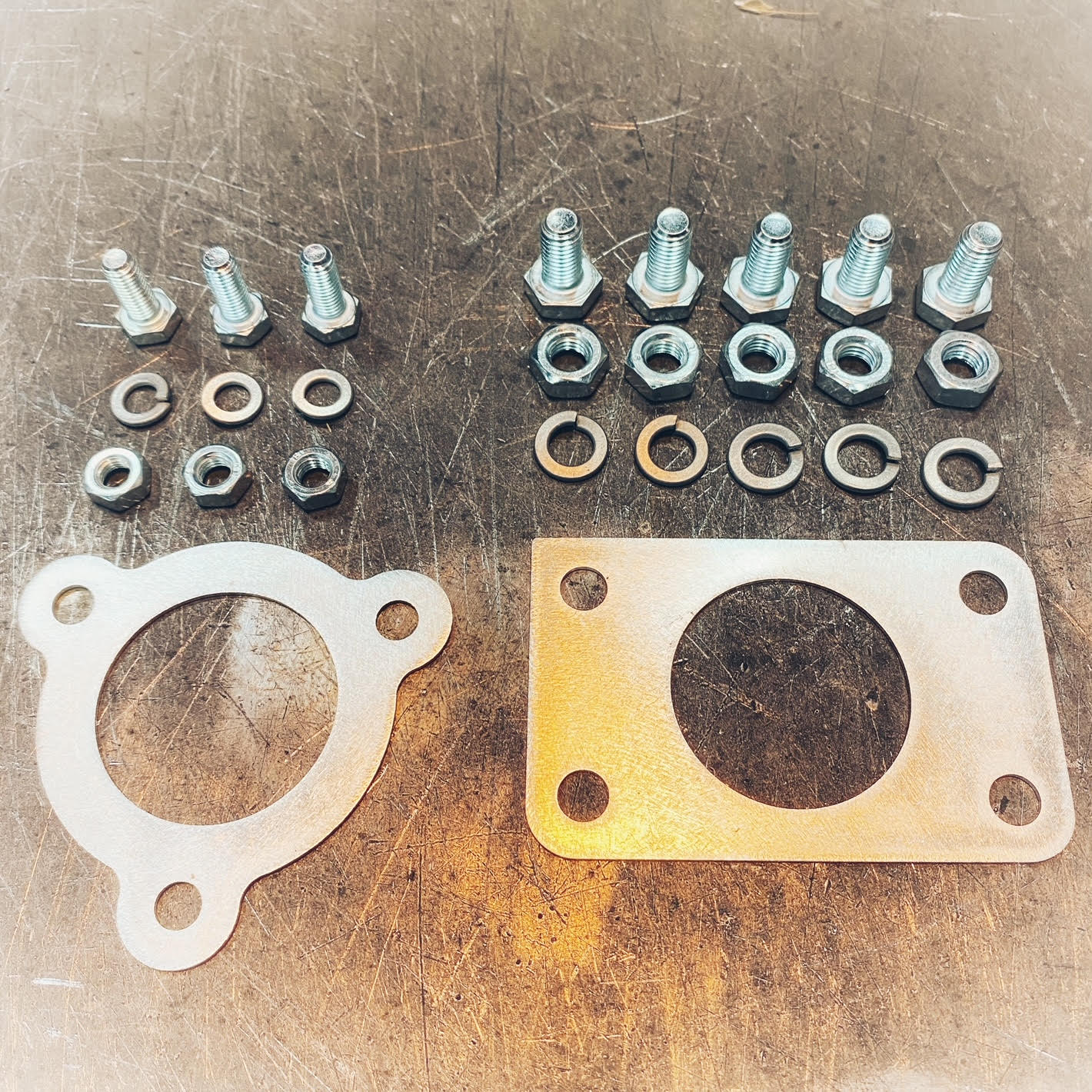 Trap Oxidizer/Cat Bypass pipe Gaskets and Hardware ONLY | Dieselish