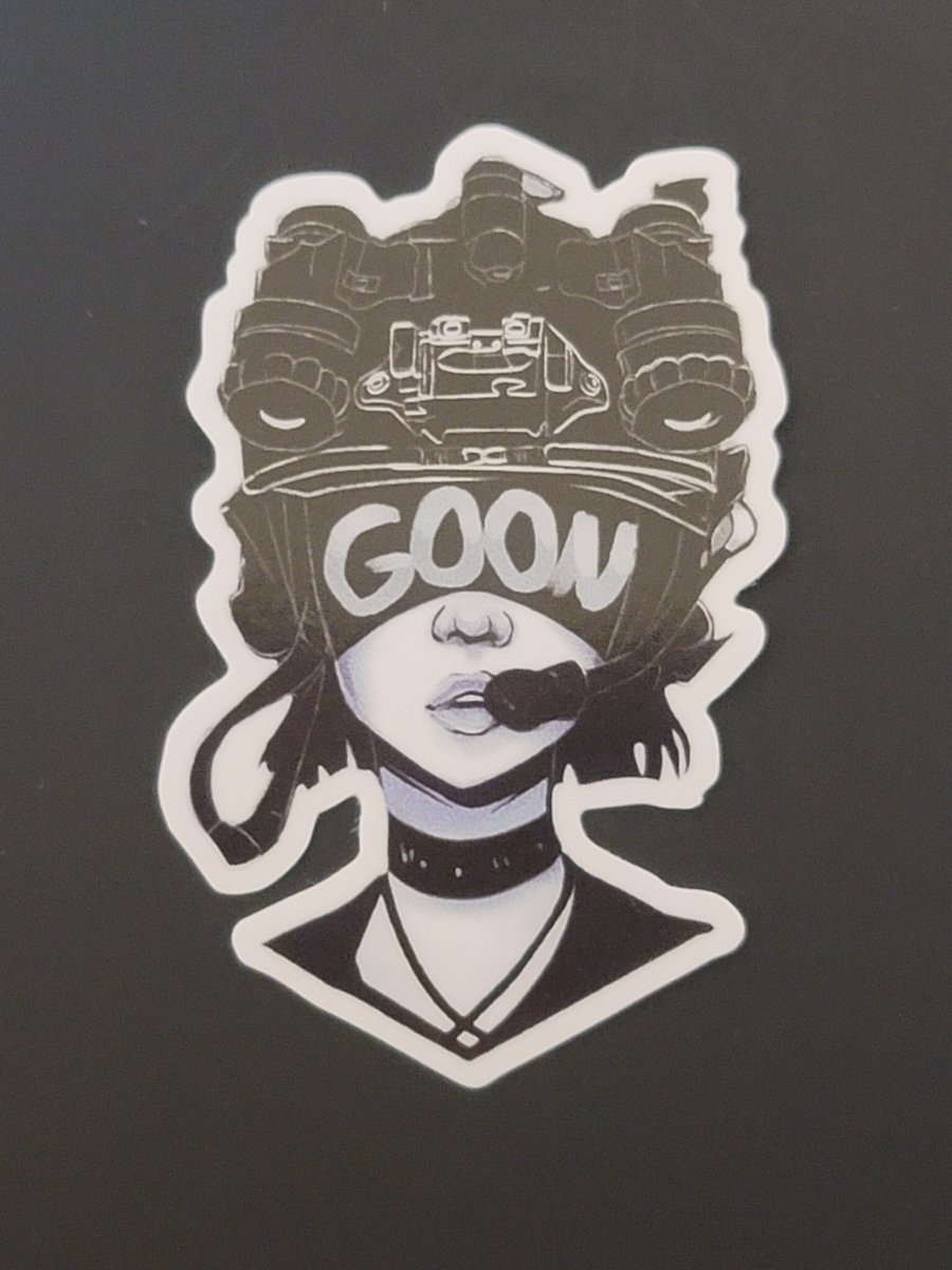 139. Goon Girl Sticker | Gun Slaps