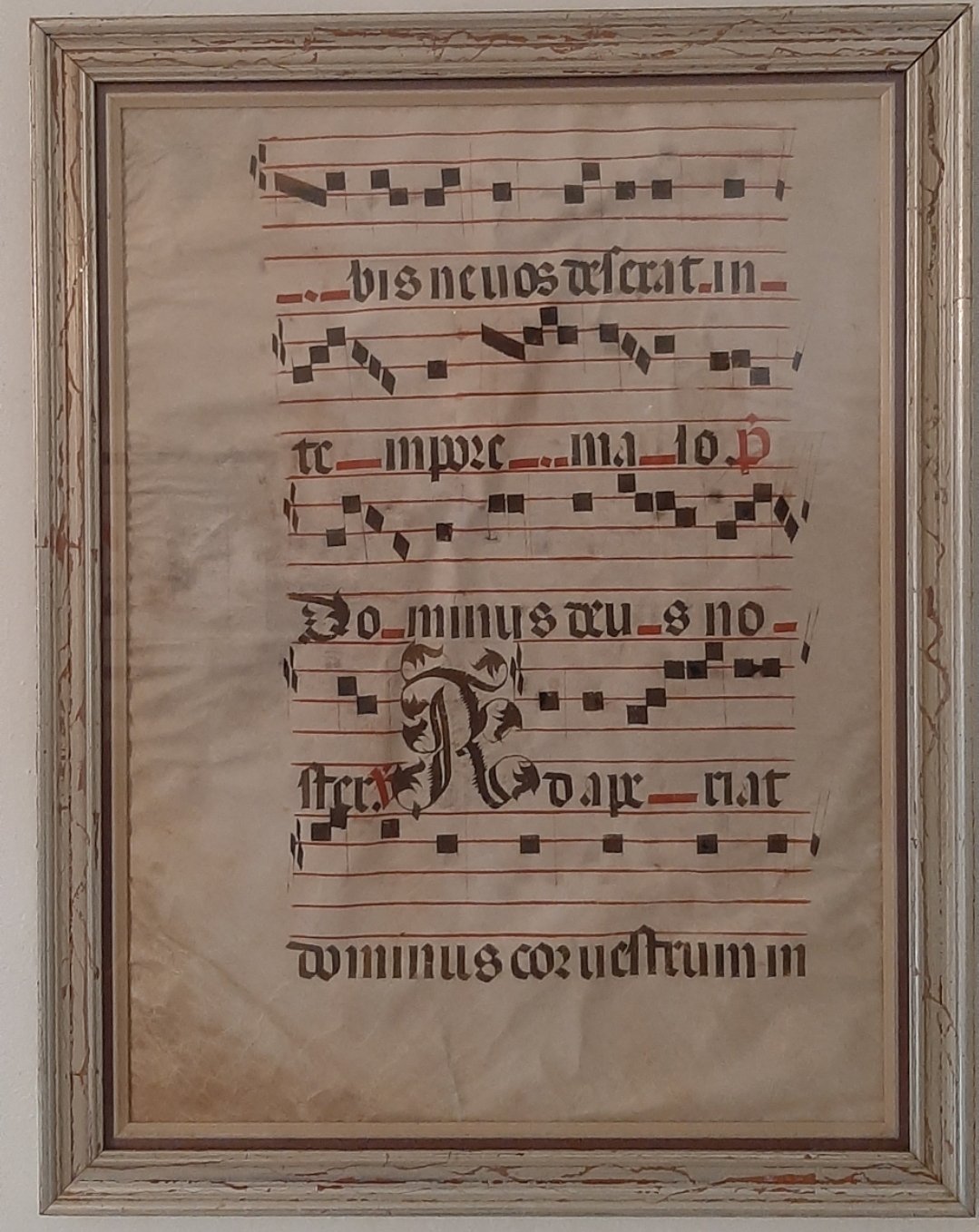 15th century monastic illuminated music manuscript o | WAYstation