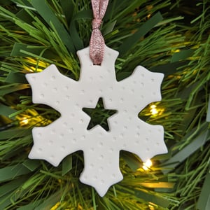 Image of Snowflake Decorations