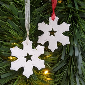 Image of Snowflake Decorations