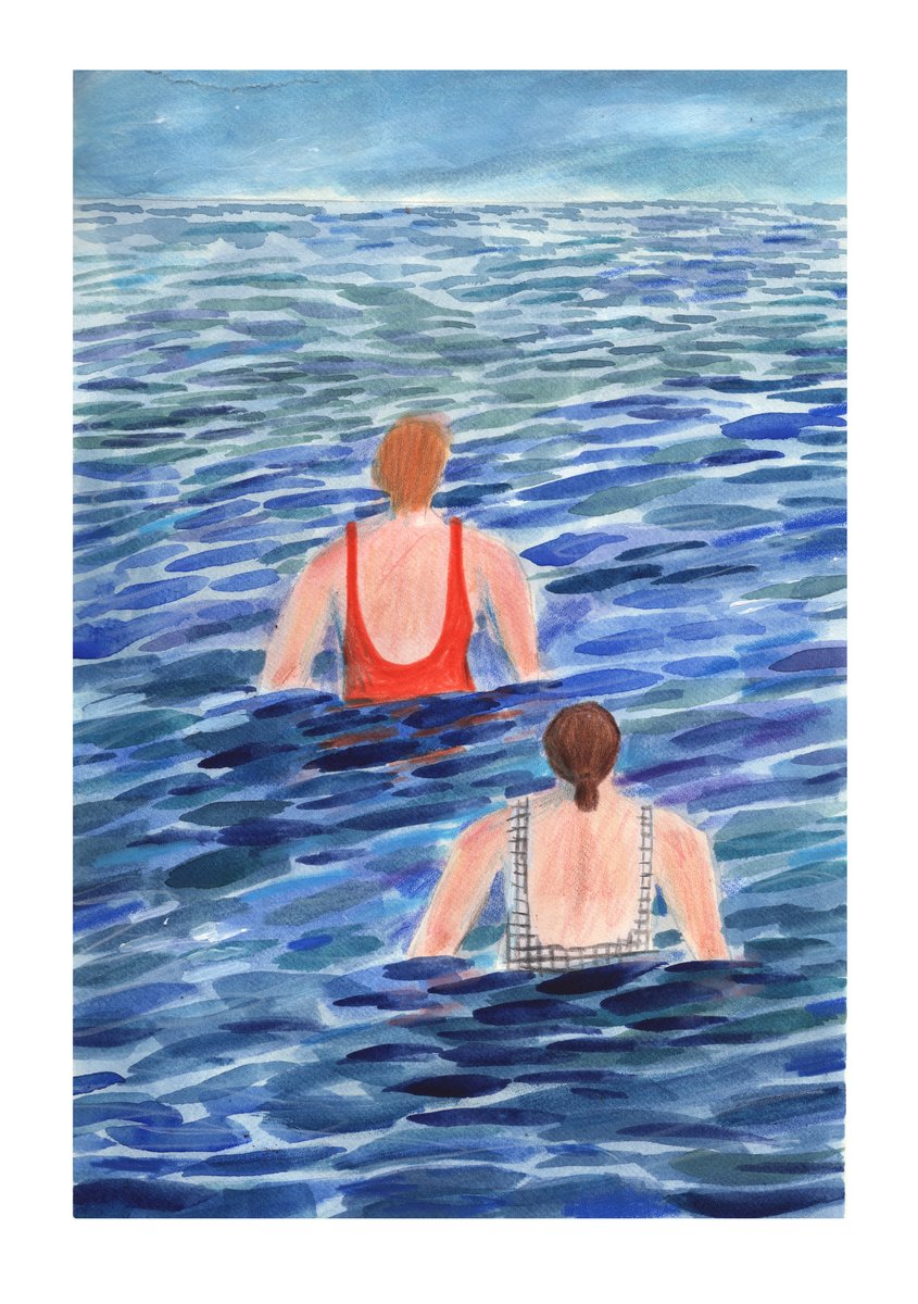 Lizzystewart — Sea Swimmers print