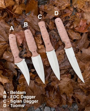 Image of PREORDER - Sneaky Bones - nonmetallic knives