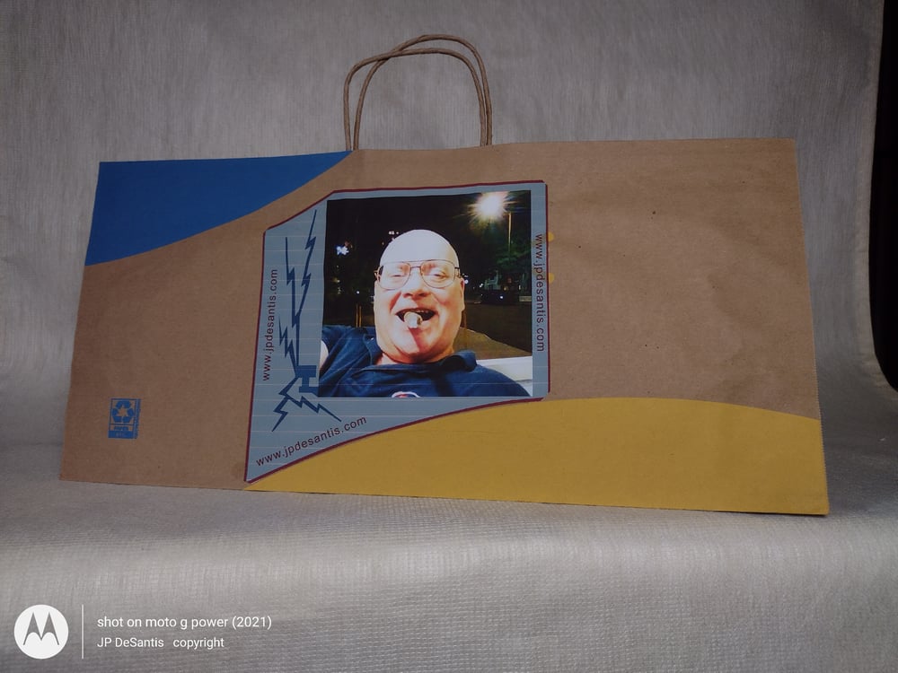 Birthday Party Event  bag with famous JP DeSantis portrait or your pic