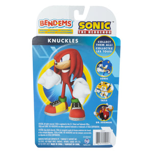 Sonic The Hedgehog Bend-Ems Action Figure – Knuckles 