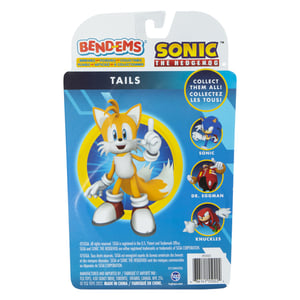 Sonic The Hedgehog Bend-Ems Action Figure – Tails