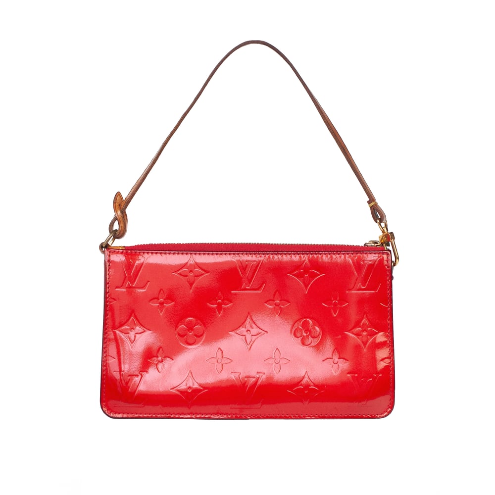 Image of Louis Vuitton by Marc Jacobs Red Vernis Lexington Bag