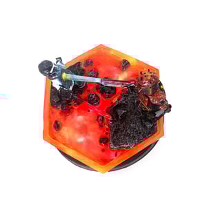 Image of Light Up Lava Mando Display