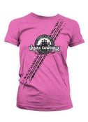 Image of HOT PINK TREAD TEE