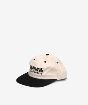 Image of SCI-FI FANTASY_NEW LOGO HAT :::NATURAL/BLACK:::