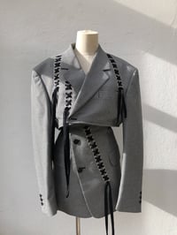 Image 1 of Dogtooth Eyelet Reworked Suit