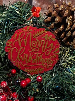 Image of Merry Christmas Bauble