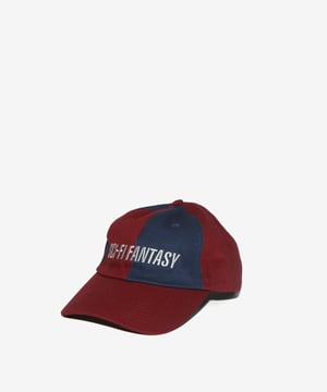 Image of SCI-FI FANTASY_2 TONE HAT :::WINE/NAVY:::